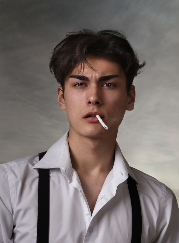 портрет, модель, студия, portrait, fashion, model, guy Парень из нашего городаphoto preview