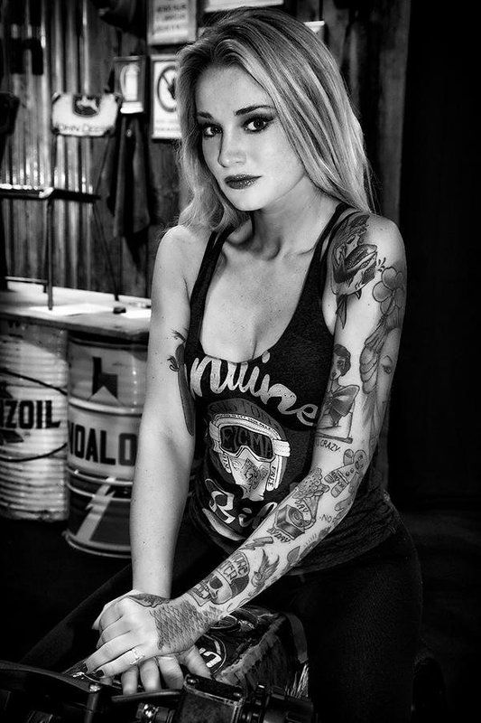 simone zeffiro motorcycle girl portrait fine art fineart woman model sexy girl Motorcycle Girlphoto preview