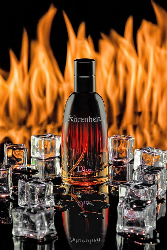 парфюм, лед, пламя, фаренгейт, натюрморт, огонь Лёд и поламеньphoto preview