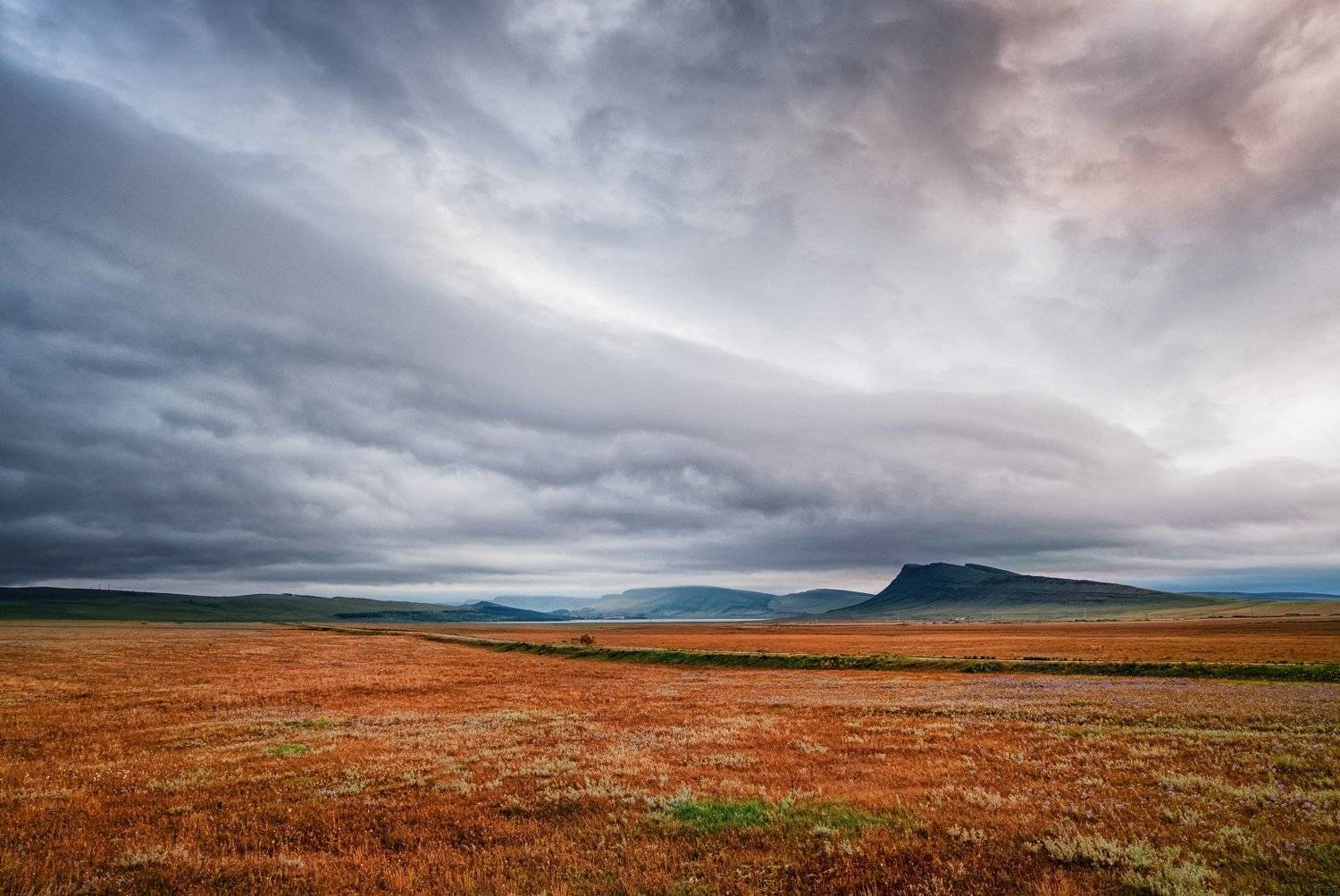 Вечером в Хакасии. Автор: Владимир Лякишев хакасия, Владимир Лякишев