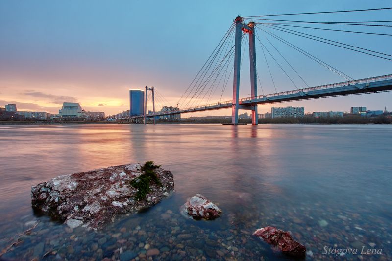 мост Этапы съемки вантового мостаphoto preview