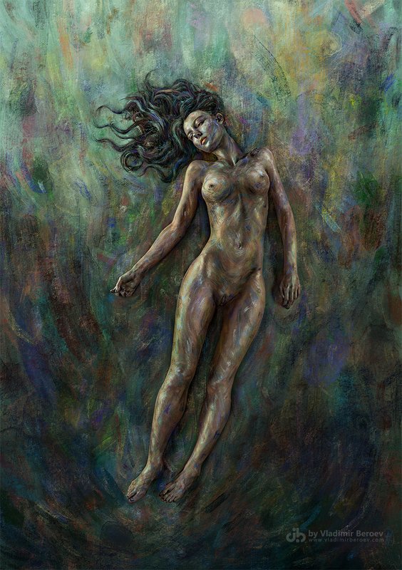 арт-ню, Владимир Бероеа, Vladimir Beroev, ню, nude, boduart, фотосессия, beauty, бьюти, бодиарт, голая, naked, фотосет #Paintude. The Skintone: ORANGEphoto preview