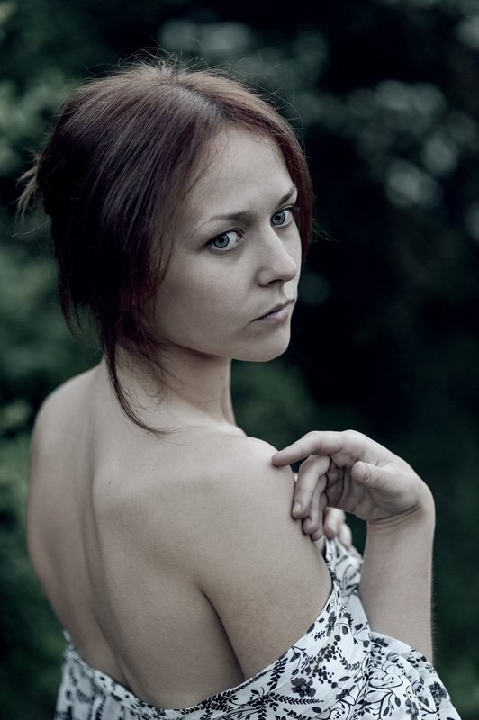 девушка, вечер, весна Из весеннего, 2015-го...photo preview