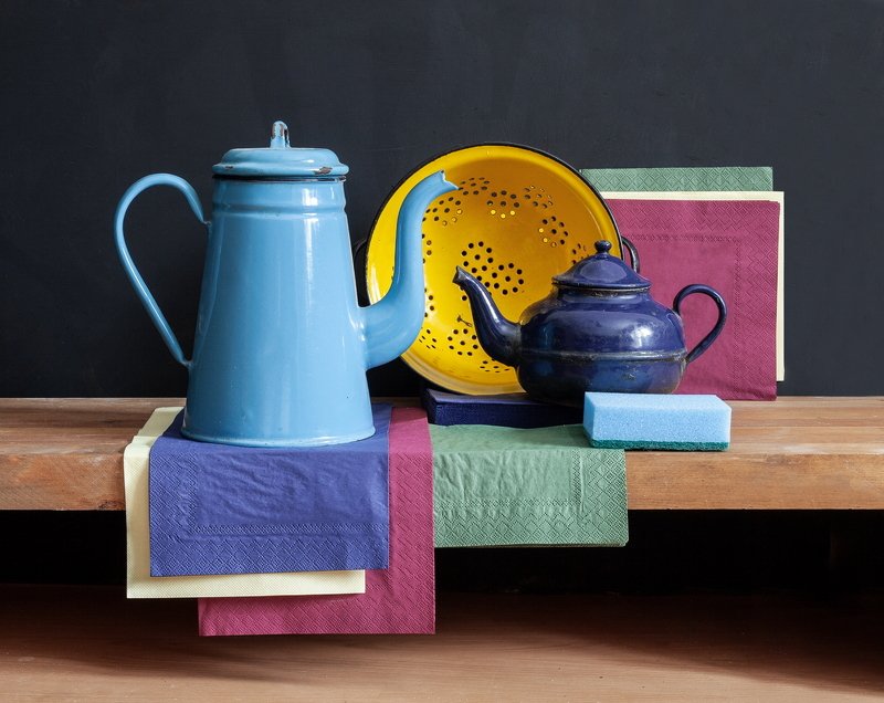 натюрморт, чайник, посуда, still life, color Натюрморт с чайникамиphoto preview