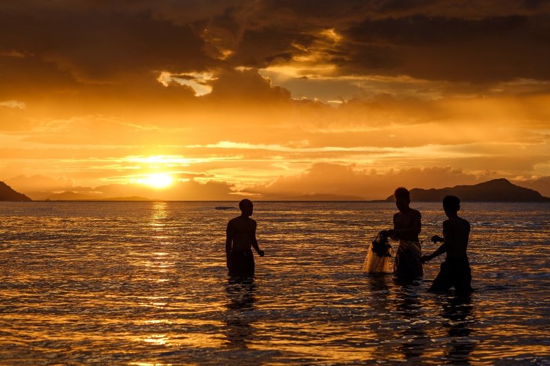 Fishermen on Flores. Indonesiaphoto preview