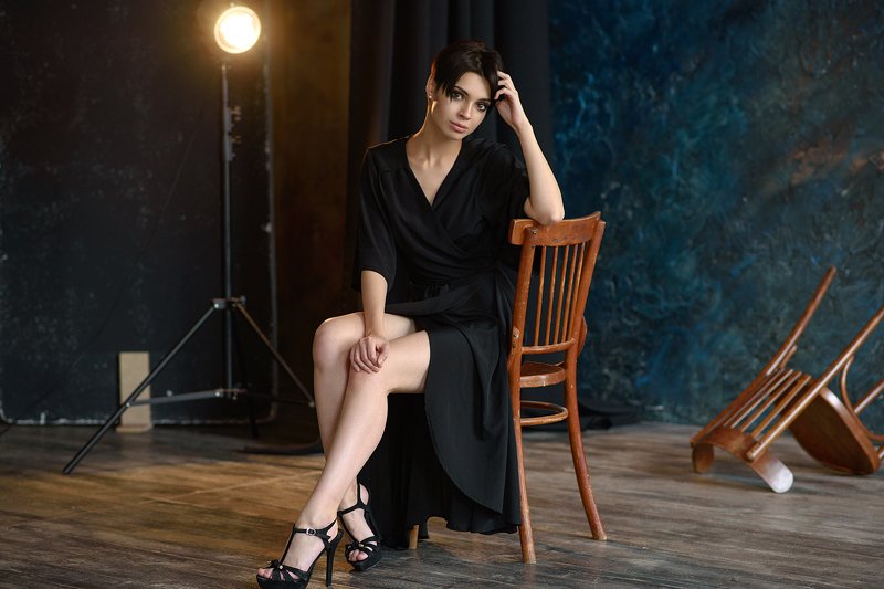 портрет, portrait, nikon, russia, 85mm Таняphoto preview