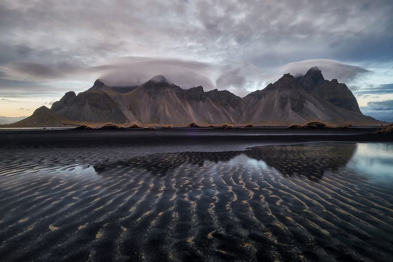 iceland,water,iceberg,ice,long,waves,coastal,cliffs,vestrahorn,mountains,stokksnes Iceland2photo preview