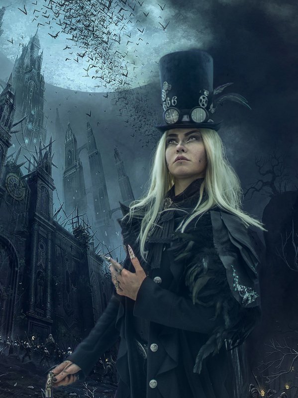 готика, пленер, портрет, жанр, rekhov Готикаphoto preview