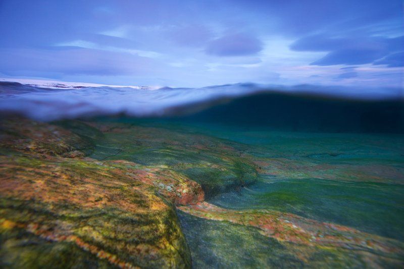 север, баренцево море, сплит Гранитное побережье Мотовского залива.photo preview