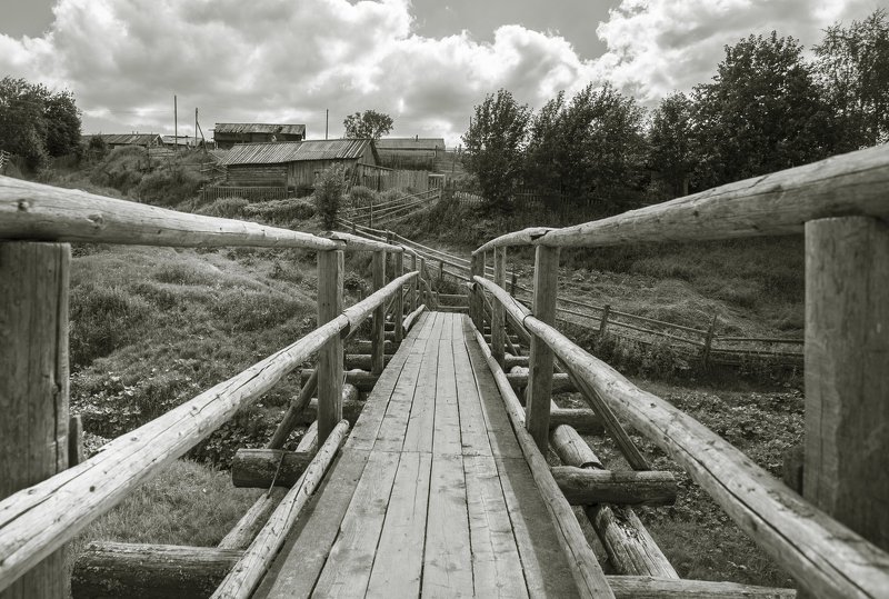 Деревенский мост.photo preview