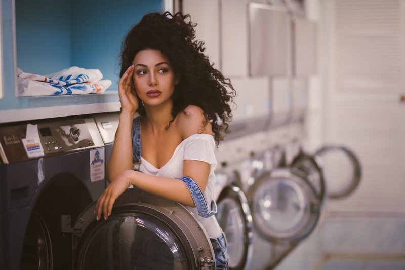 girl, portrait, woman, cute, stunning, great, девушка, портрет, женщина, прачечная, laundry, lavanderia once upon in laundryphoto preview