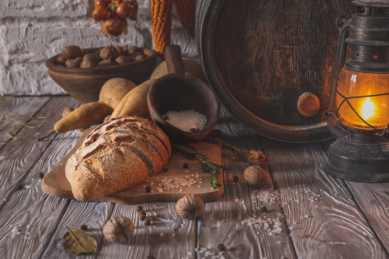 Натюрморт в стиле рустик фото превью