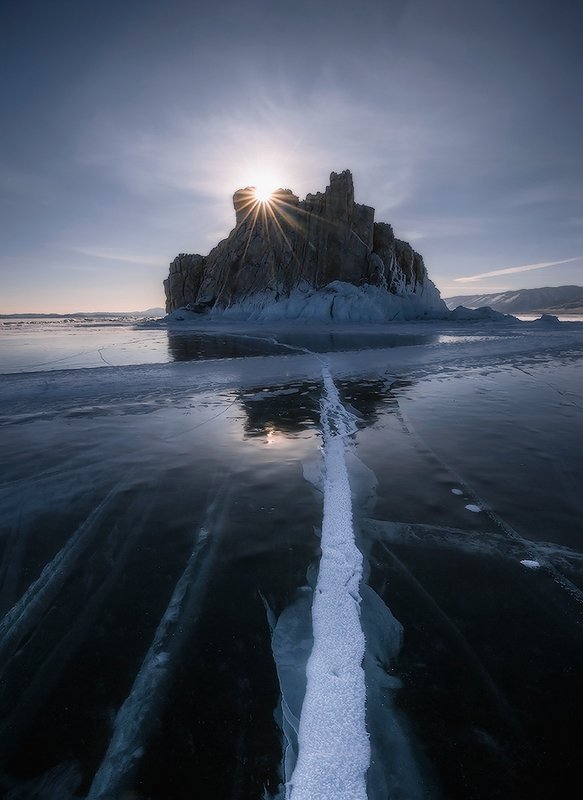 байкал У крепостных стен острова Шарга-Доганphoto preview
