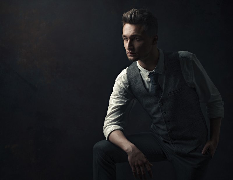 портрет, мужской портрет Игнатphoto preview