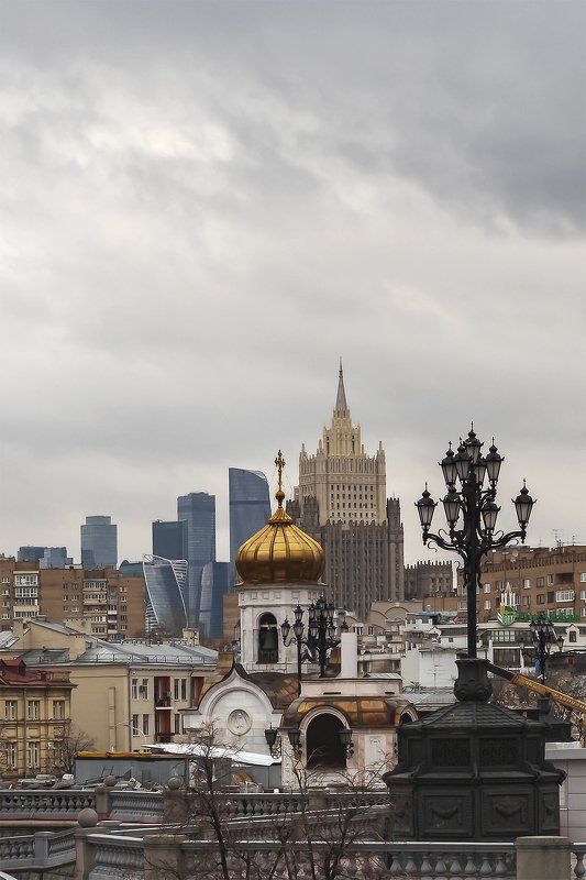 город, архитектура, дома, строения, весна, купола, высотки Эпохиphoto preview