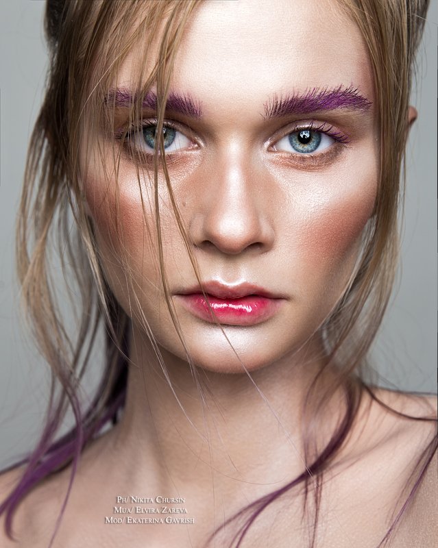 девушка, женский портрет, фэшн, бьюти, макияж Катринphoto preview
