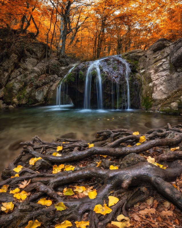 крым, crimea Осень на реке Улу-Узень.photo preview