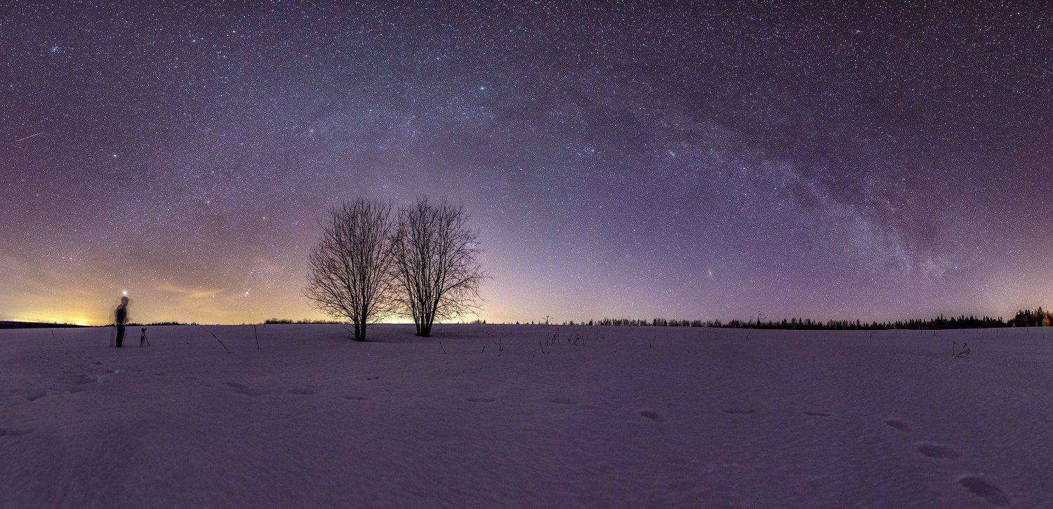 звезды, млечный путь, ночь, астрофото, Андрей Козлов