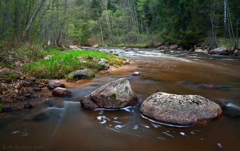 Река Амата в апрелеphoto preview