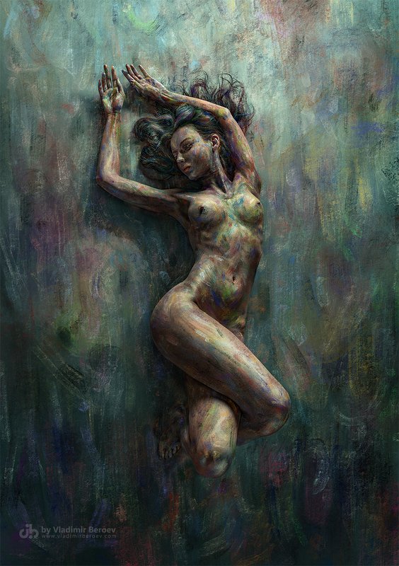 арт-ню, Владимир Бероеа, Vladimir Beroev, ню, nude, boduart, фотосессия, beauty, бьюти, бодиарт, голая, naked, фотосет #Paintude. The Skintone: YELLOWphoto preview