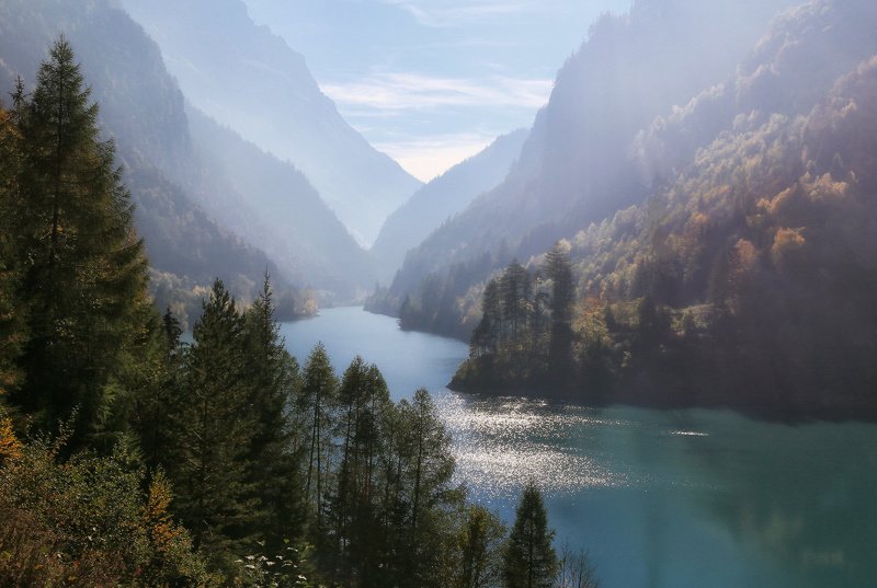 швейцария, альпы, горы Тихий альпийский вечерphoto preview