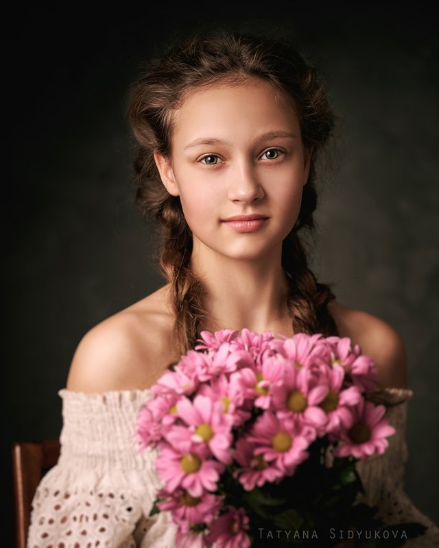 девушка, красивая, красивый портрет, портрет, tanyasid, кудрявая Василисаphoto preview