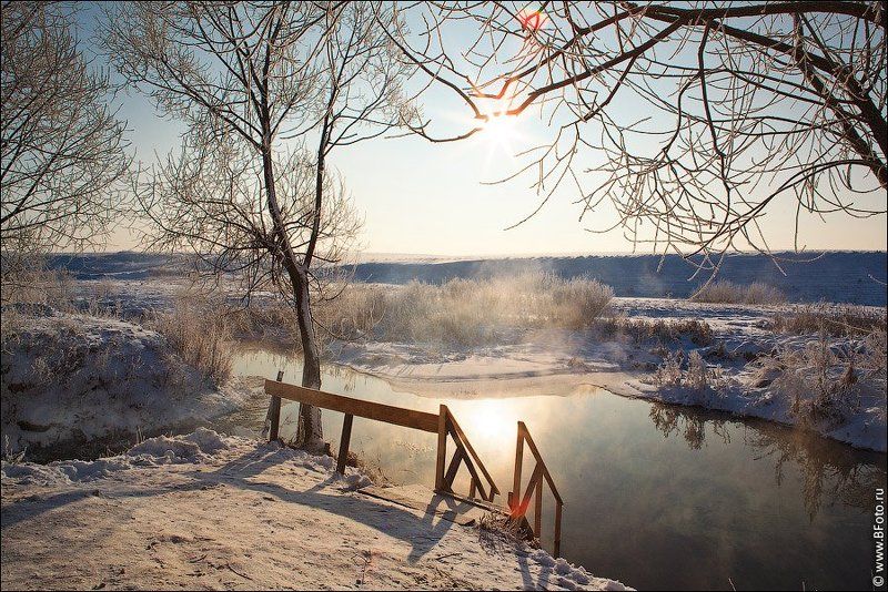 крещенское, утро, мороз Крещенское утроphoto preview