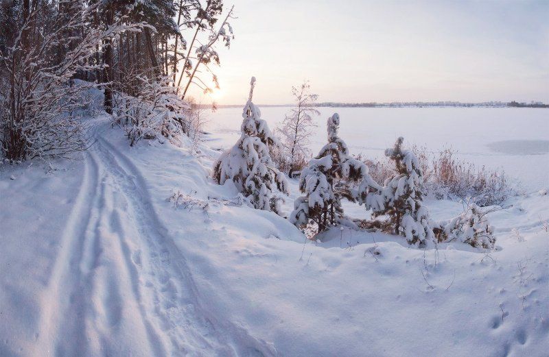 природа, пейзаж, панорама, зима * * *photo preview