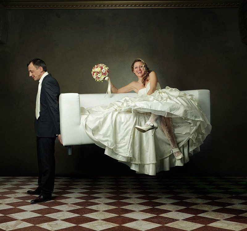 свадьба, студия, невеста Мысленно с Вамиphoto preview