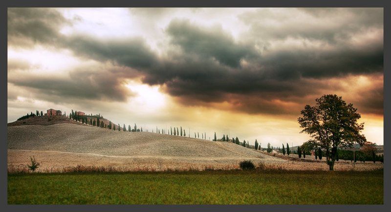 тоскана, пейзаж На встречу стихииphoto preview