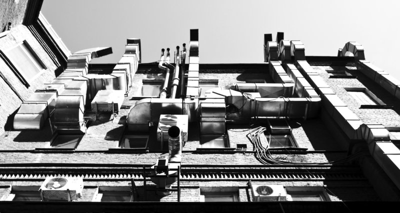 moscow, russia, black and white, monochrome, city, red october Industrial фото превью