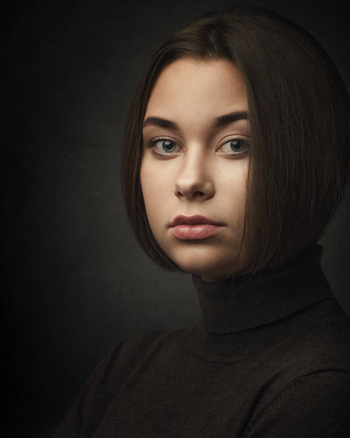 портрет, женский портрет, студия, портрет в студии, жанровый портрет, Александр Тишкевич