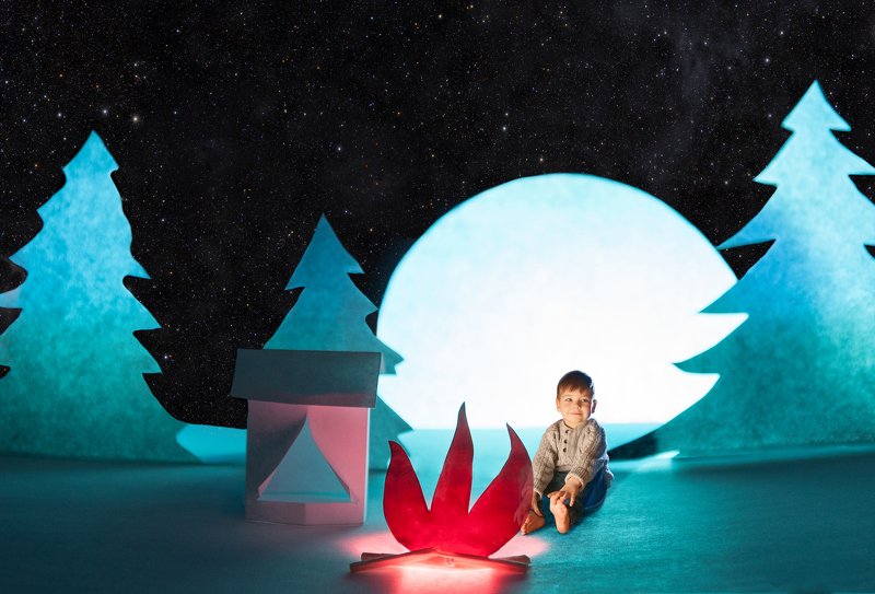 ночь, портрет, поход, луна, portrait, nikon, night, hiking, strobe light, бумага, звезды, палатка Лунная ночьphoto preview