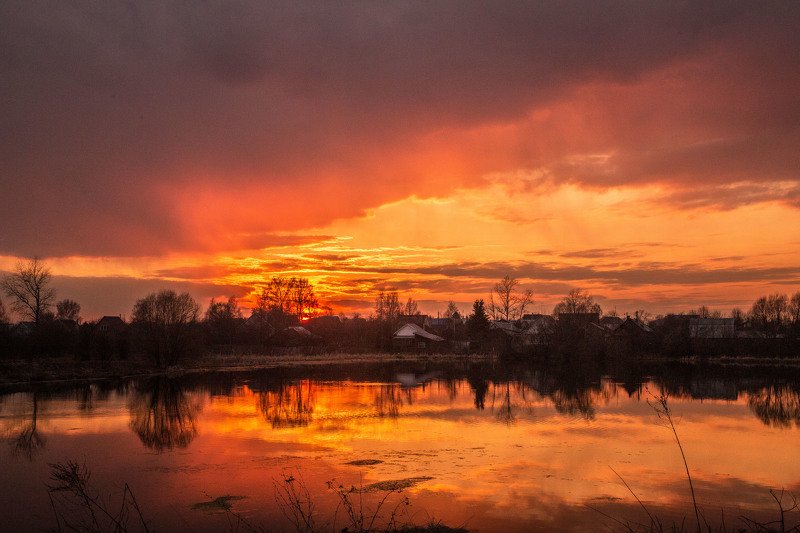 Огненные отраженияphoto preview