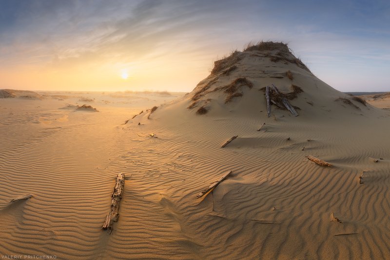 Закат на Куршской косе.photo preview