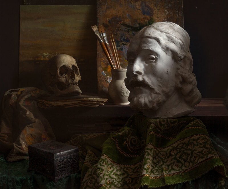 натюрморт, still life, vanitas, book, old book, still life with old books, evgeny kornienko В мастерскойphoto preview