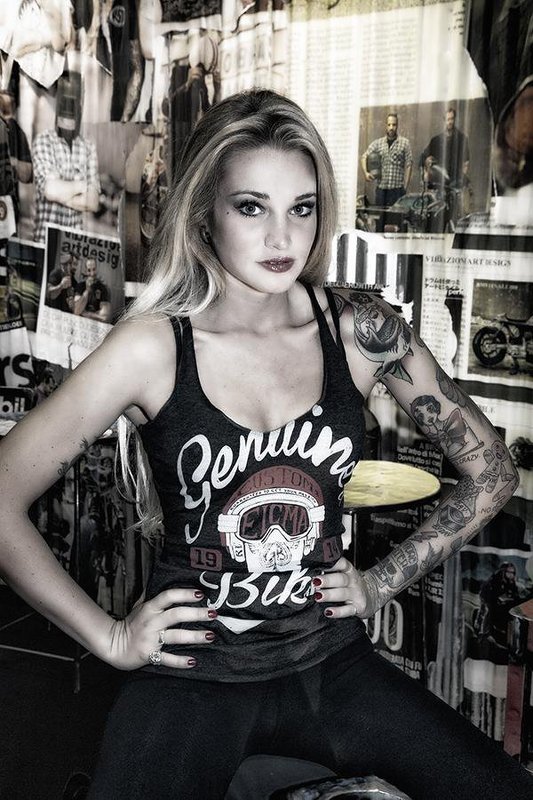 motorcyclegirl motorcycle sexy girl woman model simone zeffiro Motorcycle Girlphoto preview