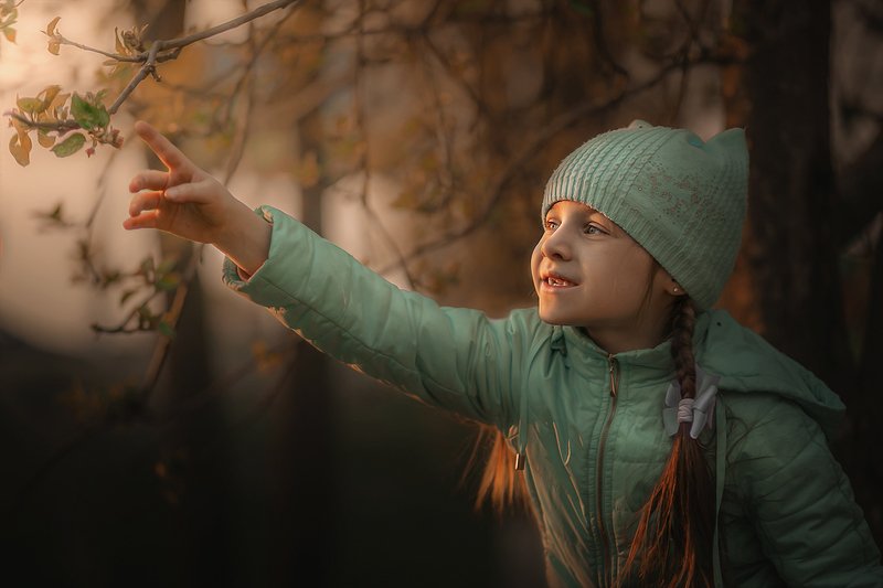 дети, детское фото Цветокphoto preview