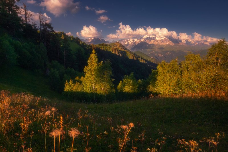 Вечер в горахphoto preview