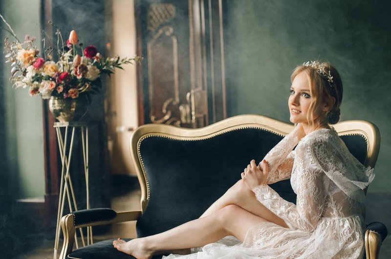 свадьба утро портрет девушка / Утро невесты /photo preview