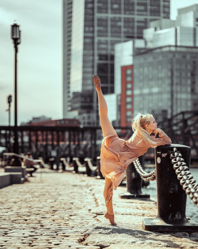 girl, dancer, model, woman, female, beautiful, city, boston Agnieszka in Bostonphoto preview