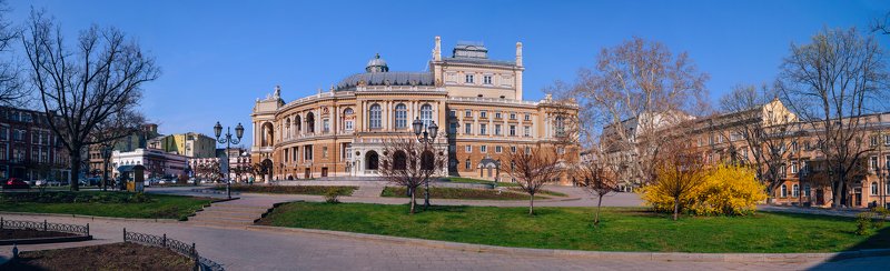 город, весна, одесса, театр, оперный Одесский оперный театрphoto preview