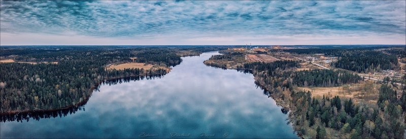 ленинградская область_выборгский район_река вуокса_май_лес_вода Широка река.photo preview