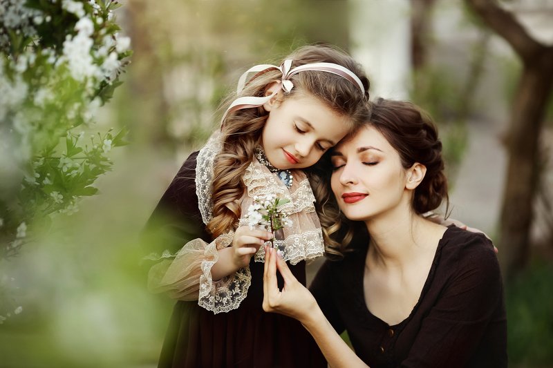 портрет нежность графиня Весна одной маленькой ледиphoto preview