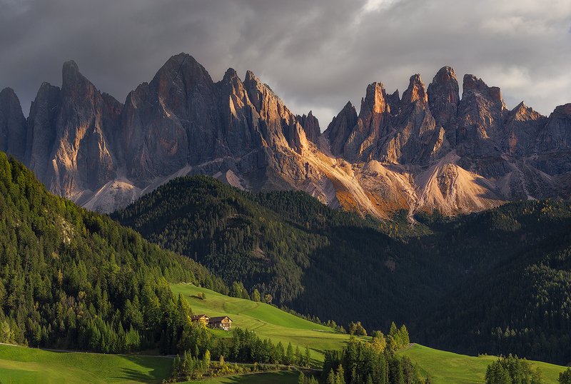 Rainy sunsetphoto preview