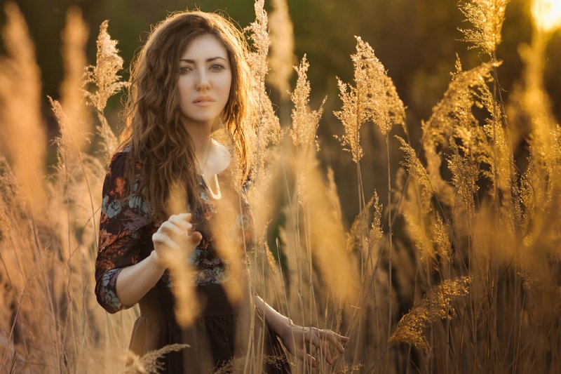 Autumn portraitphoto preview