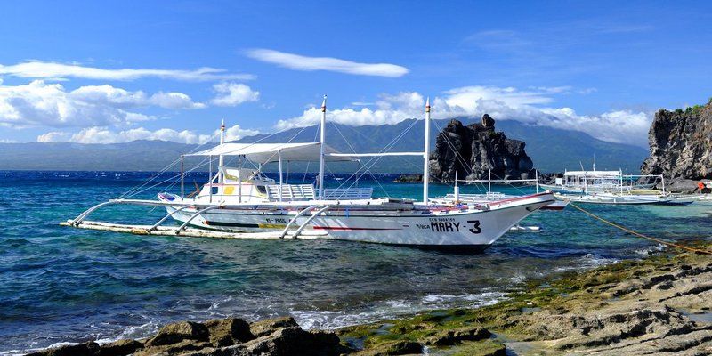 остров, апо, филиппины, рай, корабль, пейзаж, океан, море, гора, негрос, Остров Апо. Филиппины.photo preview