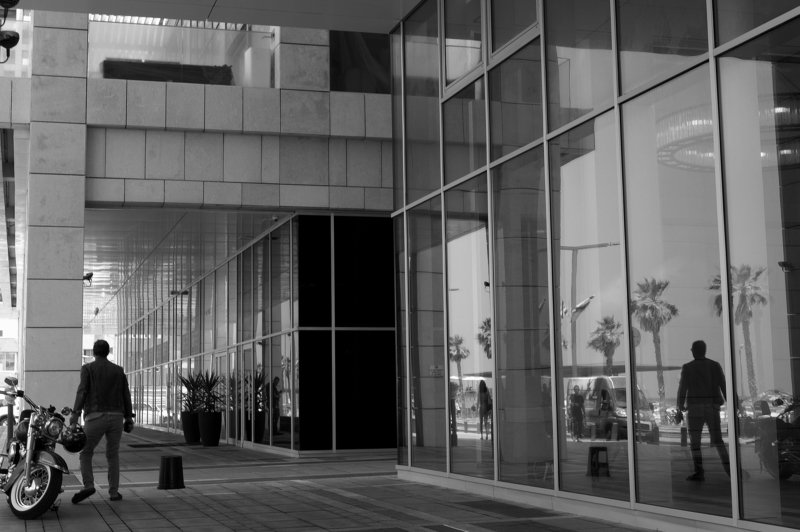 street , black and white rflections ...#2photo preview