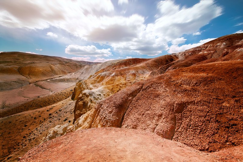 #пейзаж, #природа, #алтай, #горы, #марс, #небо, #nature, #mountain, #light Марсианский пейзажphoto preview