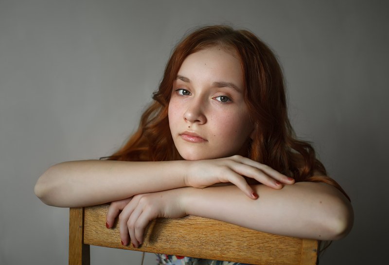 портрет. утро. девочка. дети  Аринка!photo preview